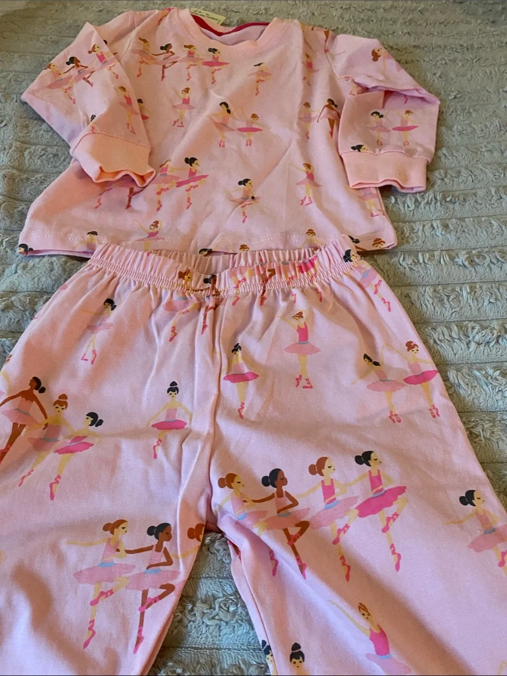 NWT, Kids Pink Ballerina Summer Outfit Set - Soft